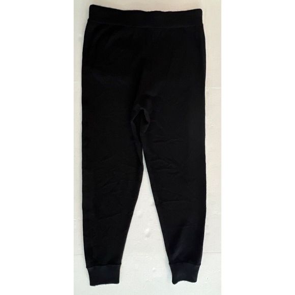 Lauren Ralph Lauren Women Sz Small Black Washable Cashmere Jogger Pants - Picture 3 of 11